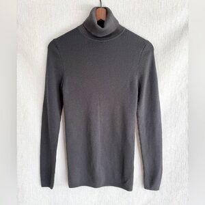 Muji Ribbed Turtleneck Sweater